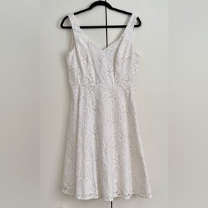 Lilly Pulitzer White Lace Dress